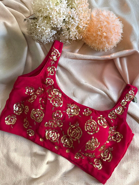 Rani sequins flower blouse