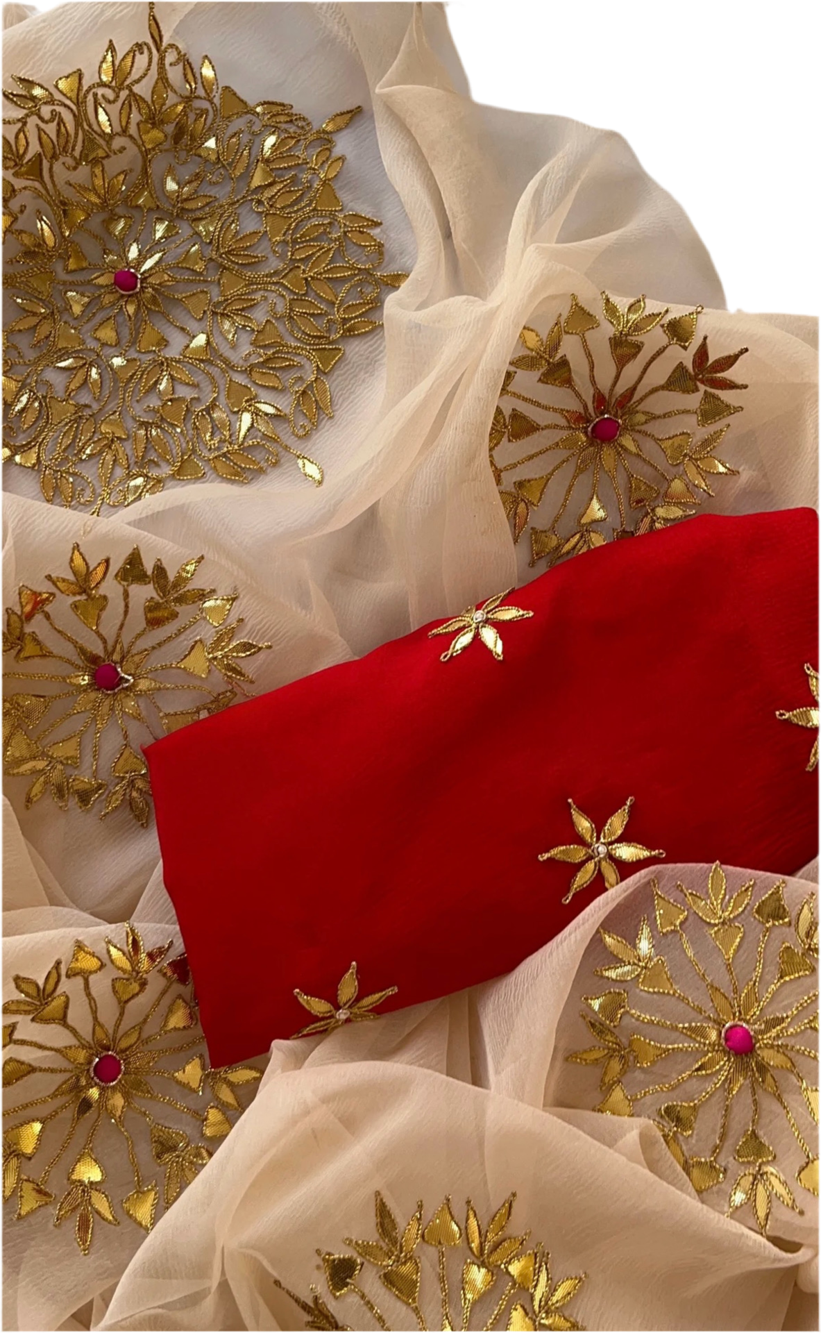 Rangoli Gottapatti saree