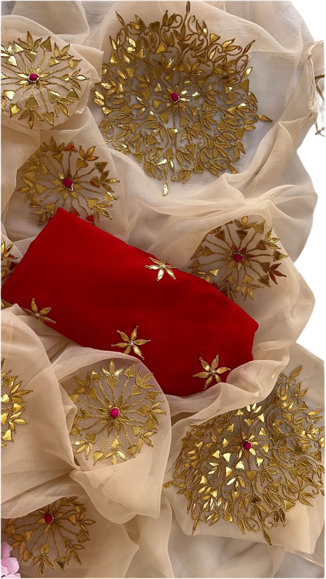 Rangoli Gottapatti saree