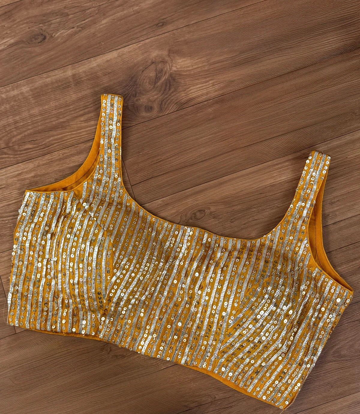 Yellow gotta Sitara Blouse