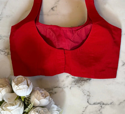 Red gotta Sitara blouse