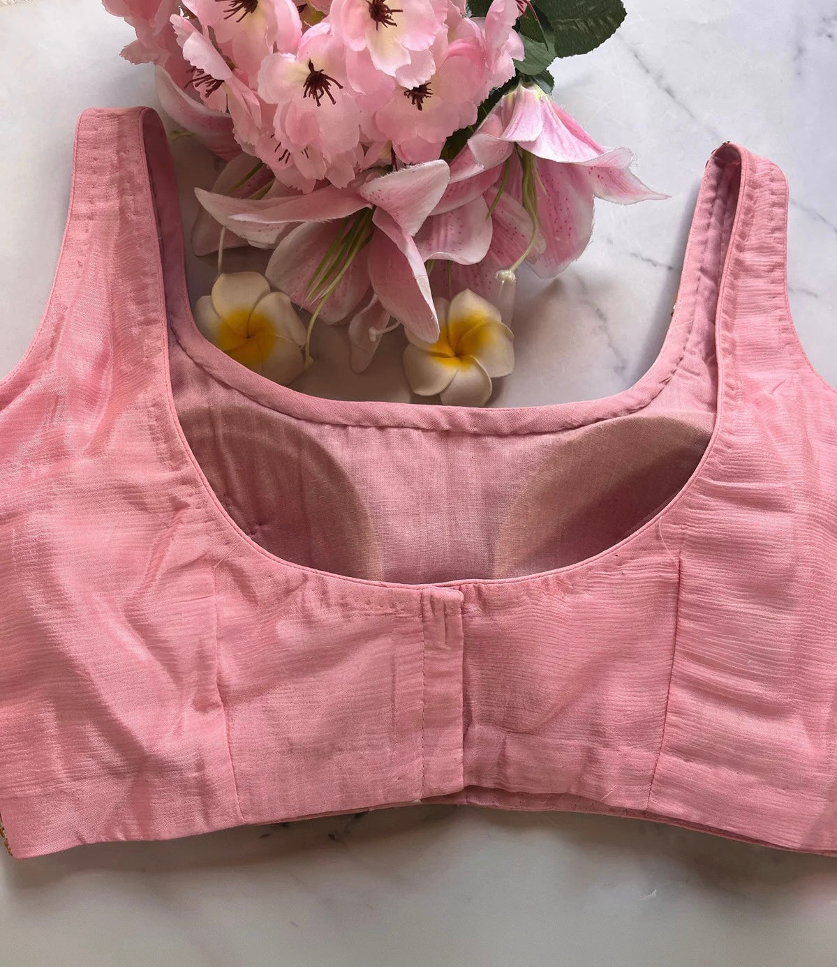 Pink gotta sitara blouse