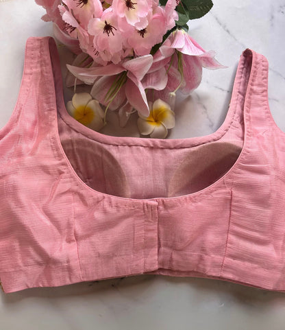 Pink gotta sitara blouse