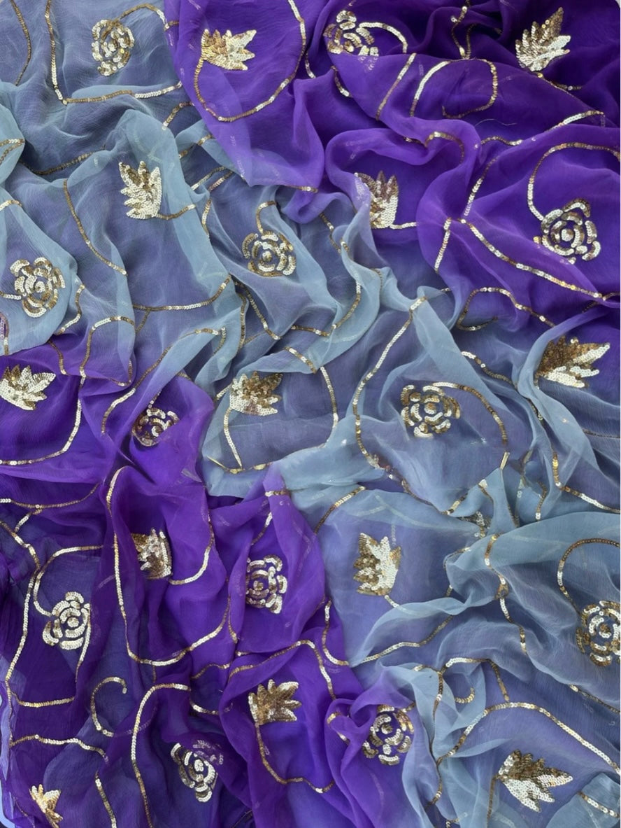 Grey purple rose valley Jaal