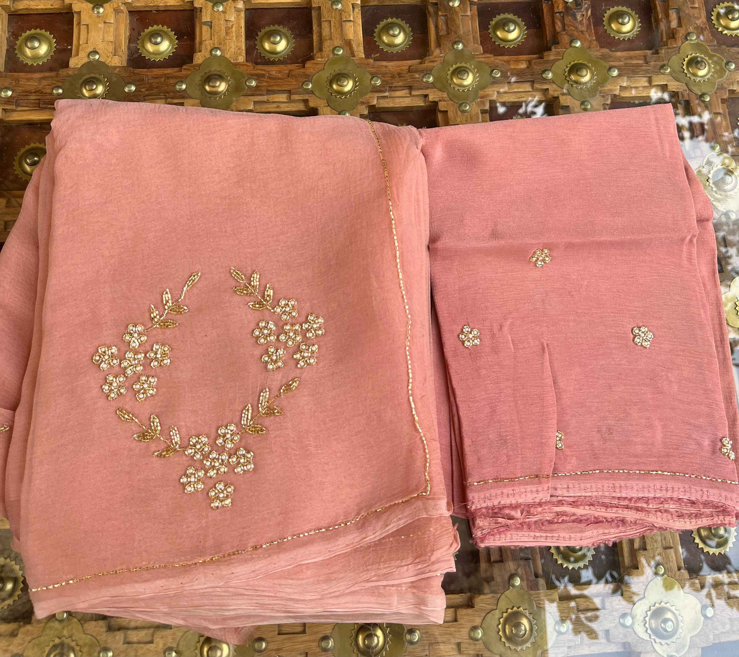 Cutdana Motifs Miraya Sarees