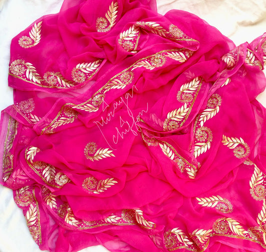 PinkGottapati Border Miraya Sarees