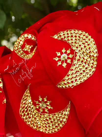 Danka Chand Motifs Miraya Sarees