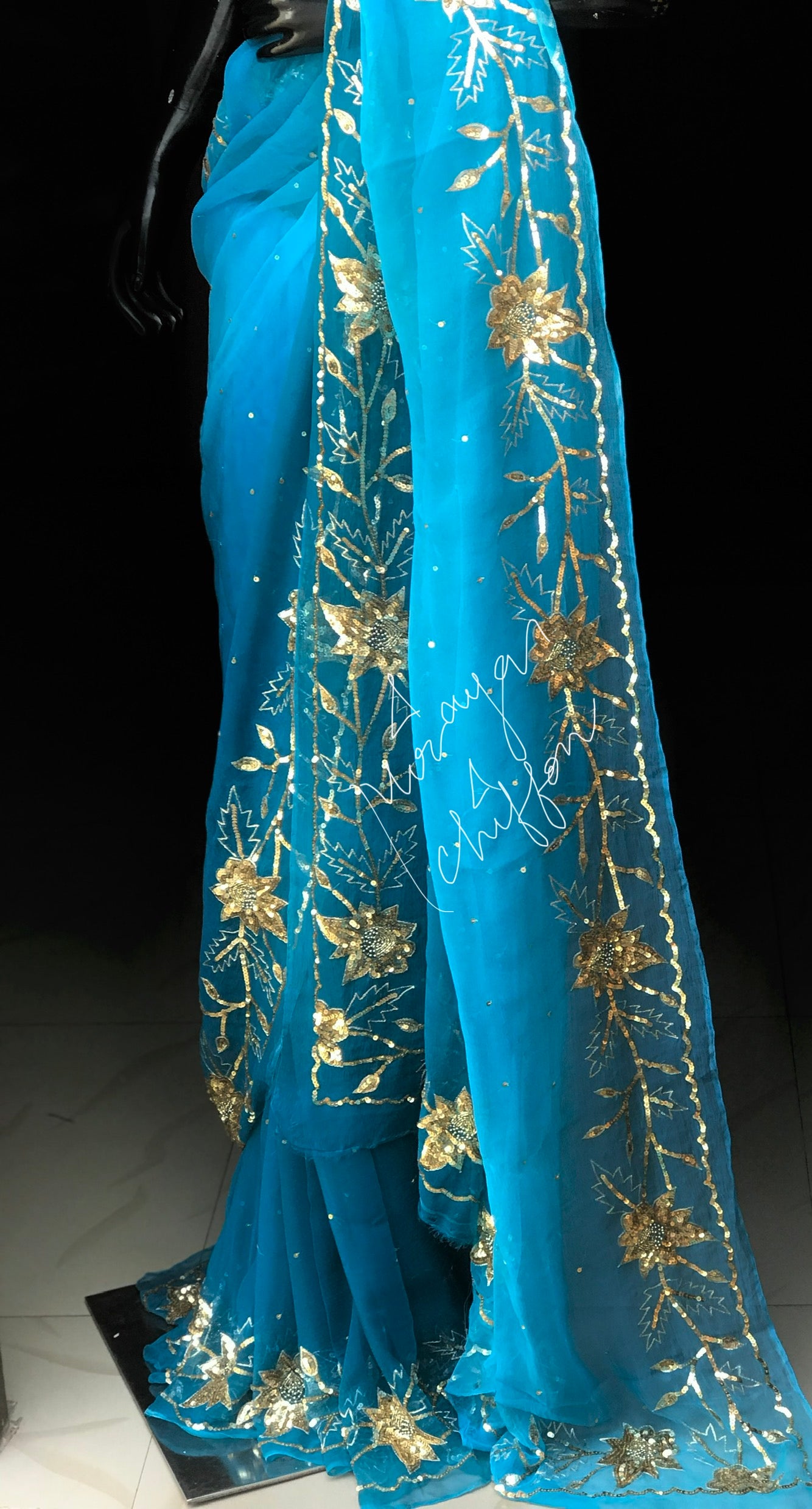 chiffon sarees