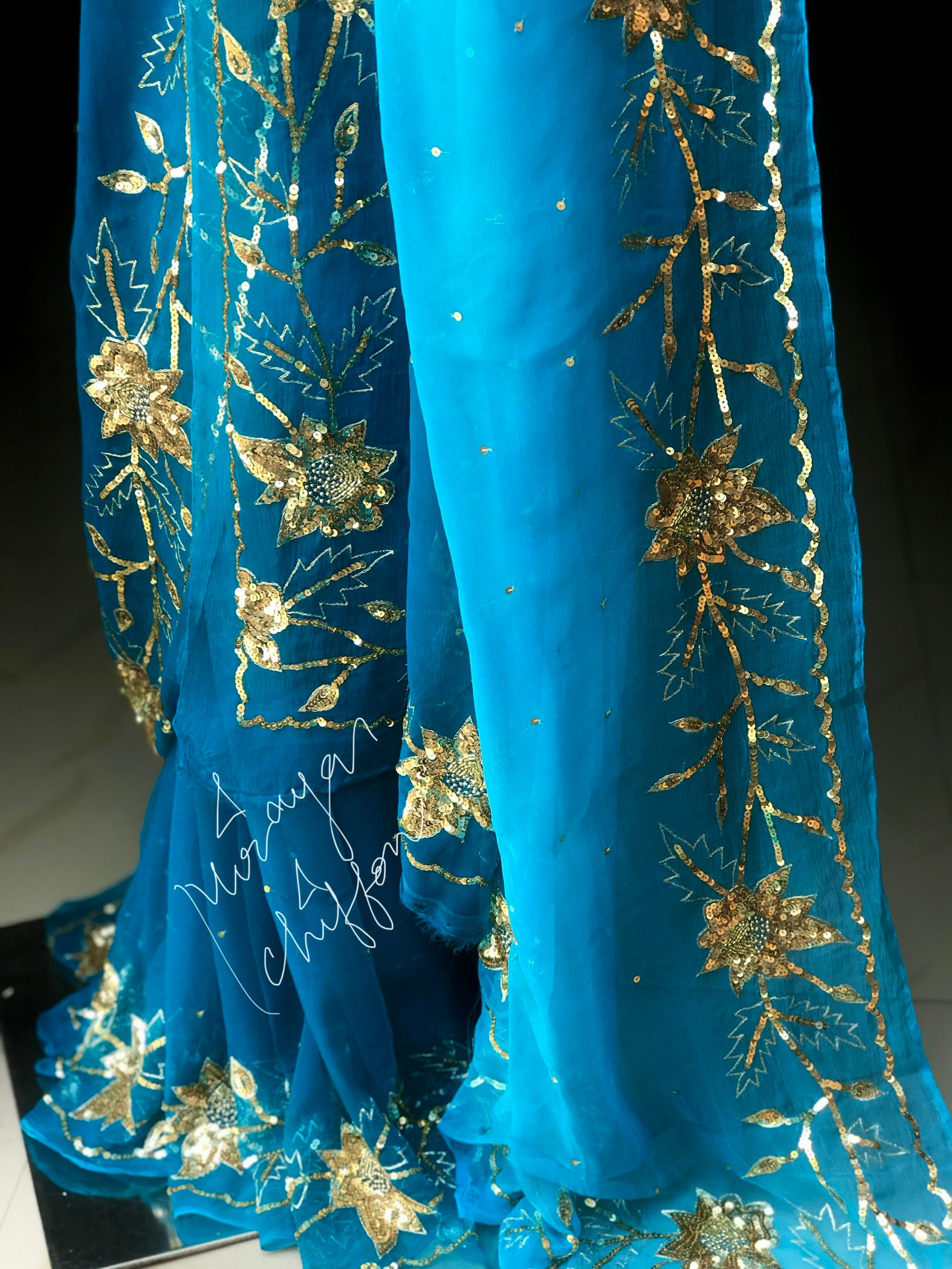 chiffon sarees