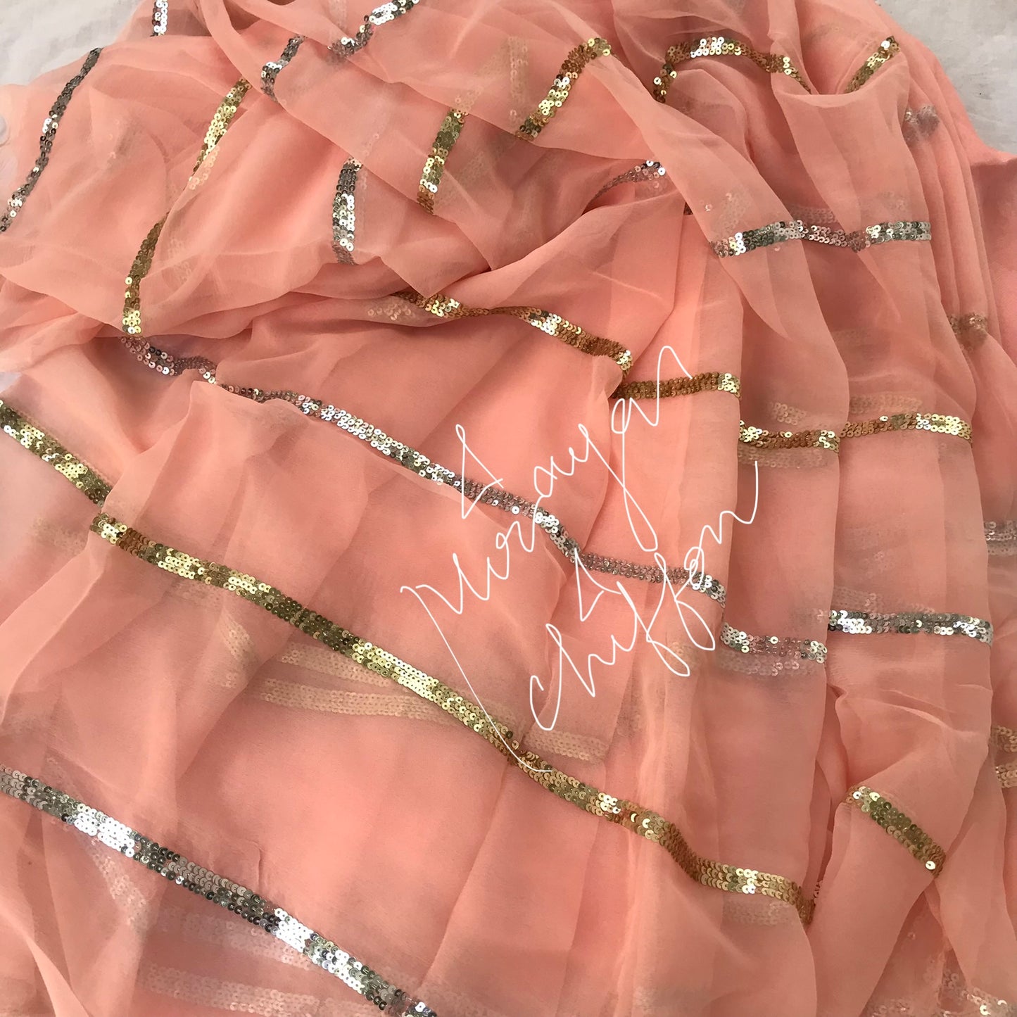 pure chiffon sarees